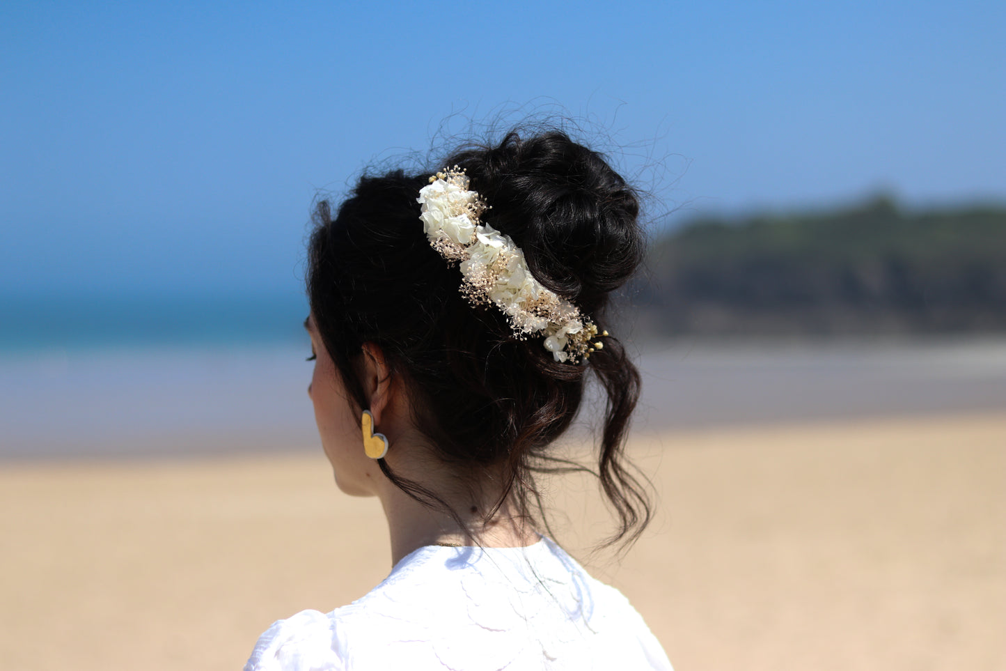 ŸUMA - DEMI COURONNES DE FLEURS - BIJOUX DE CHEVEUX BY JULŸ