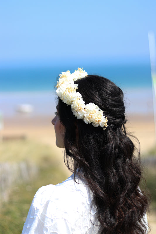 AMA - COURONNE DE FLEURS  - BIJOUX DE CHEVEUX BY JULŸ