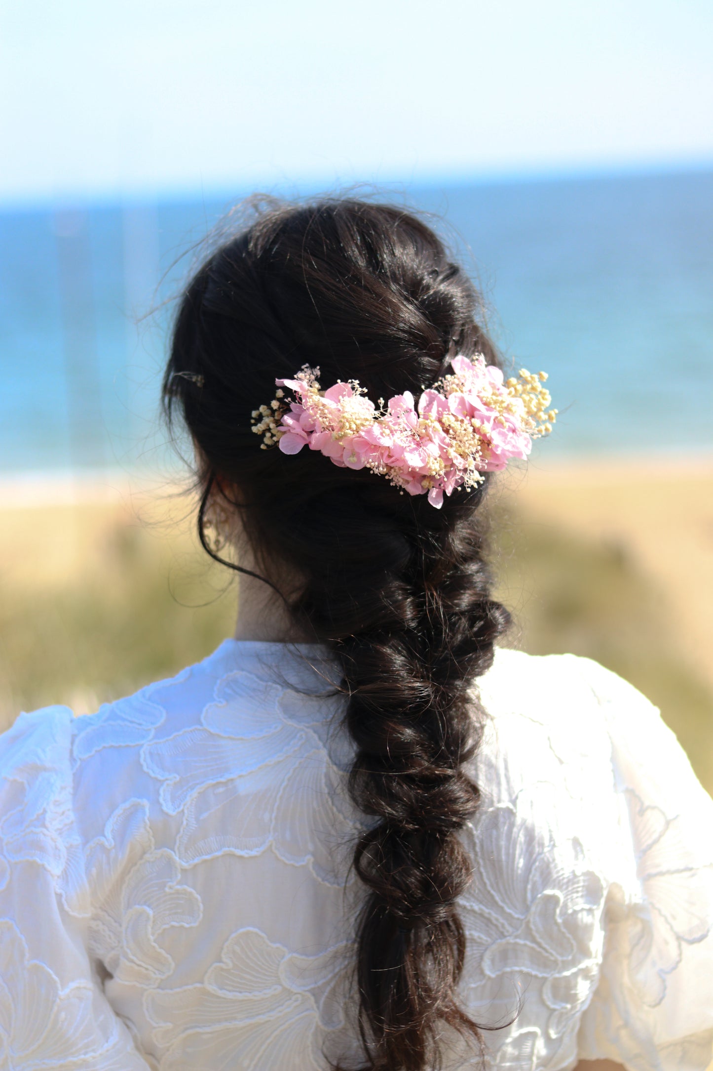 ERELL - DEMI COURONNE DE FLEURS - BIJOUX DE CHEVEUX BY JULŸ